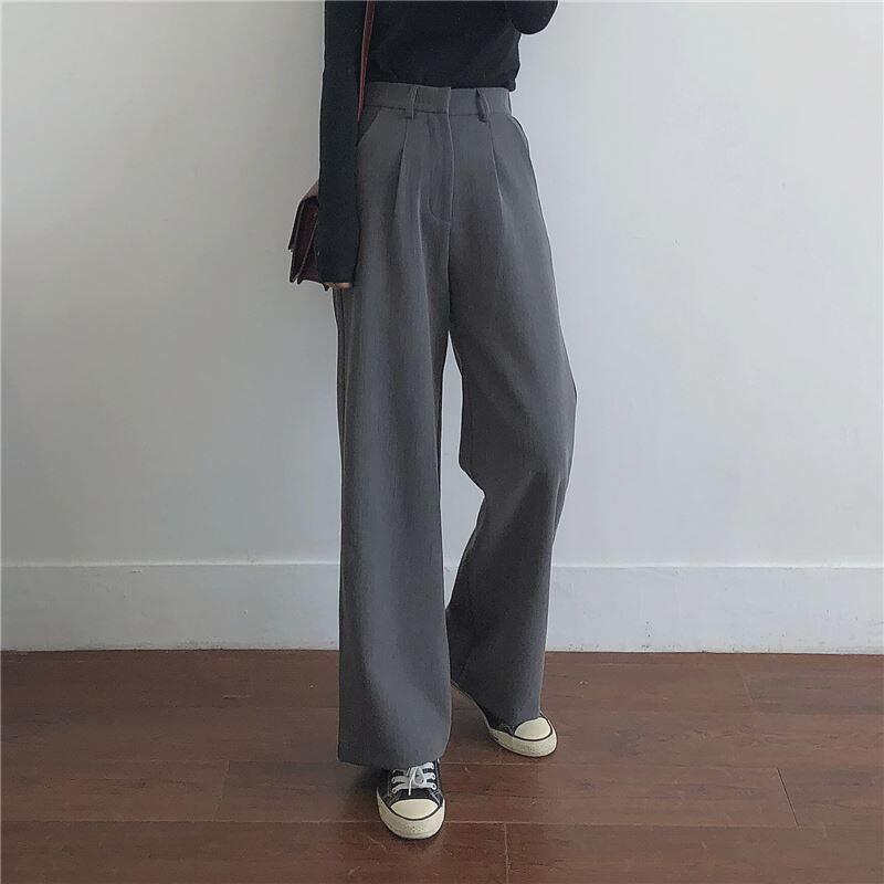 muzi 18 Autumn and winter/Upgraded version thickening Very Wide leg pants Show thin Versatile leisure time trousersin the Women's clothing/Boutique , Pants , Casual pants  category - from Buy2taobao.com to provide professional Taobao agent buy service