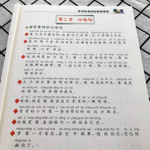小学语文优美句子积累拟人比喻