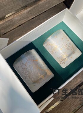 星巴克杯子50周年日本对杯礼盒