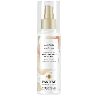 Pantene 热保护喷雾荷荷巴油卷发营养混合水分锁1个 海外正品