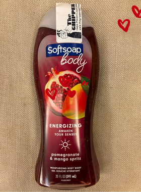 【海外正品】Softsoap Body Wash石榴芒果留香香水PH值水果沐浴露