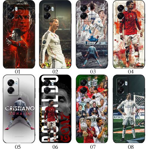 C罗 足球 适用OPPO Reno 11/A57/8/7 SE/9 Pro+/K10/A2/A1/A58x/A36/vivo S15e/S17e/Y77t/Y77e/Y78m手机壳