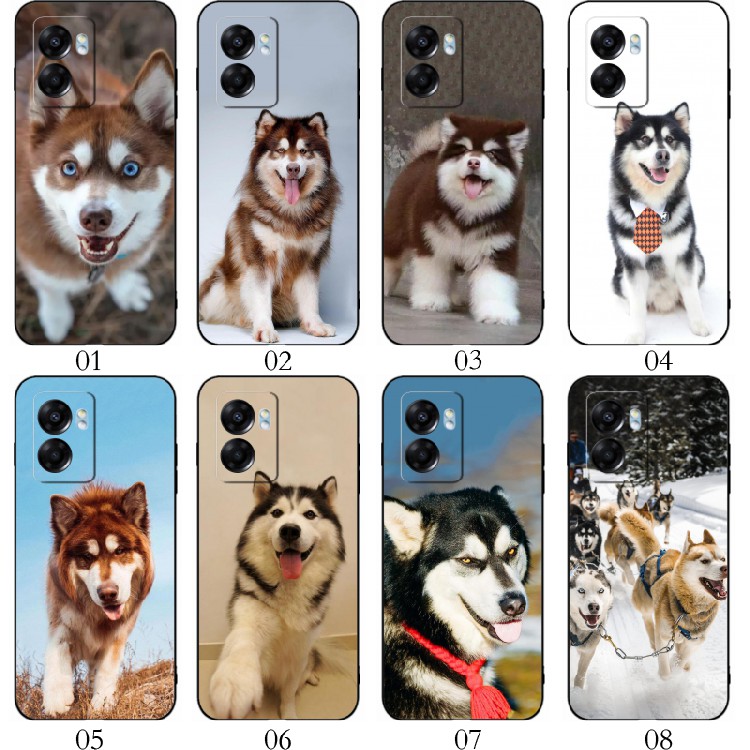 阿拉斯加雪橇犬 适用 红米 Note 13 Pro/11E/12 Turbo/12R/+/K60/realme GT Neo2/GT2/V30/V23/10/Q5/手机壳
