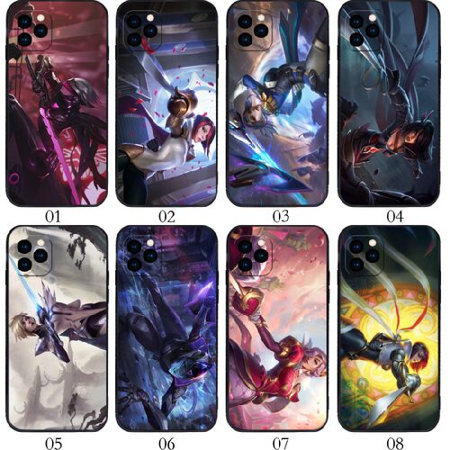 英雄联盟LOL剑姬 适用 小米 10T Pro/三星 S30 Plus/2/MIX 4/Civi 1S/S21/A72/A52/A32/Note20/A71/A5手机壳