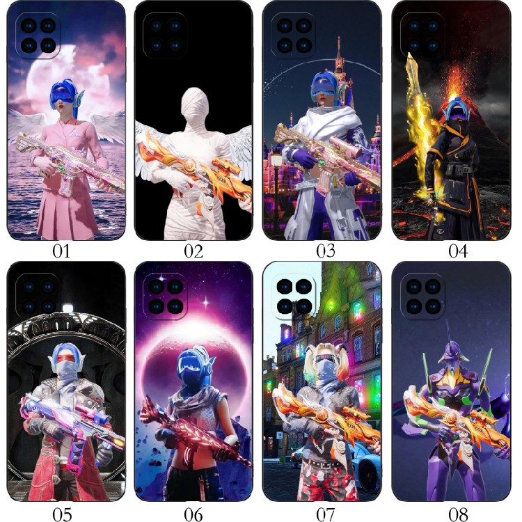 和平精英 适用 华为 nova8 SE/Pro+/7i/红米Note 13/6/K70/10A/9C/小米11/13/14/青春10/realme Q手机壳