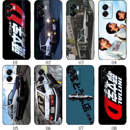 头文字d 适用 红米 Note 13 Pro/11E/12 Turbo/12R/+/K60/realme GT Neo2/GT2/V30/V23/10/Q5/Neo5手机壳