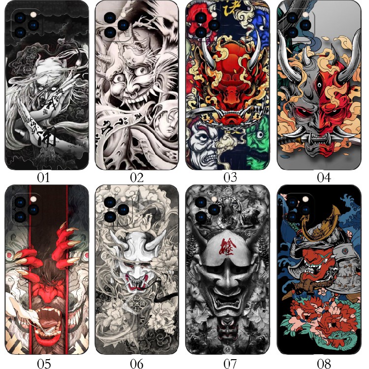 恶魔般若 适用iPhone苹果 15/11/13 Pro/12 mini/14 Max/Plus/XS/XR/X/8/7/6/5/红米Note 12/12R/12C手机壳
