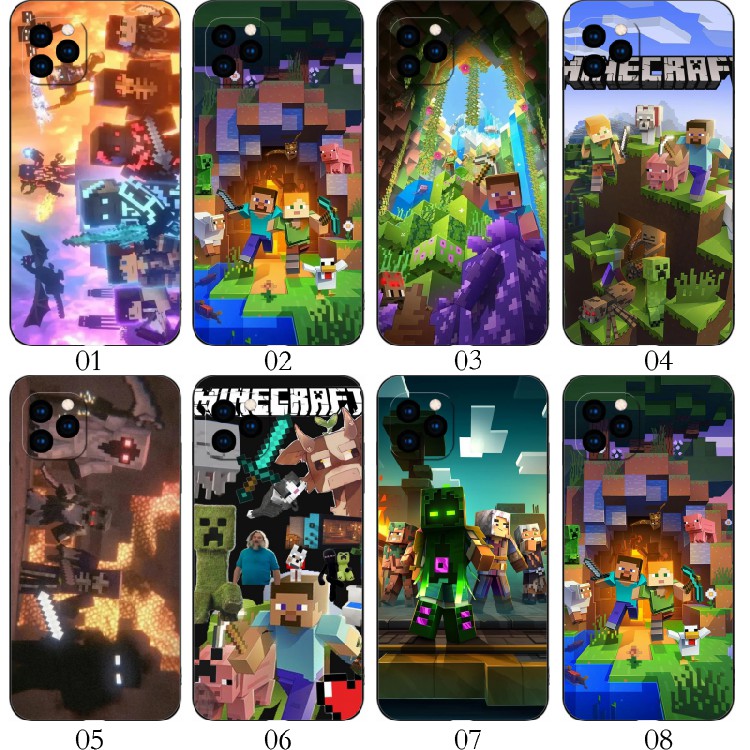 我的世界 苦力怕 适用iPhone苹果 15/11/13 Pro/12 mini/14 Max/Plus/XS/XR/X/8/7/6/5/红米Note 12/1手机壳