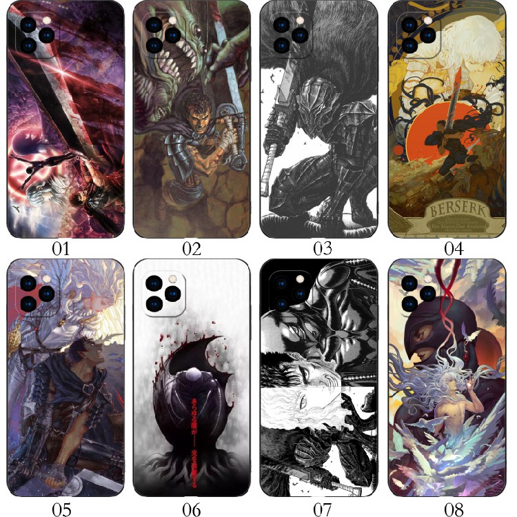 剑风传奇 适用iPhone苹果 15/11/13 Pro/12 mini/14 Max/Plus/XS/XR/X/8/7/6/5/红米Note 12/12R/12C手机壳