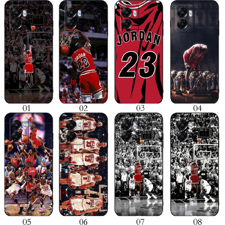 NBA公牛乔丹 适用 红米 Note 13 Pro/11E/12 Turbo/12R/+/K60/realme GT Neo2/GT2/V30/V23/10/Q5/Neo手机壳