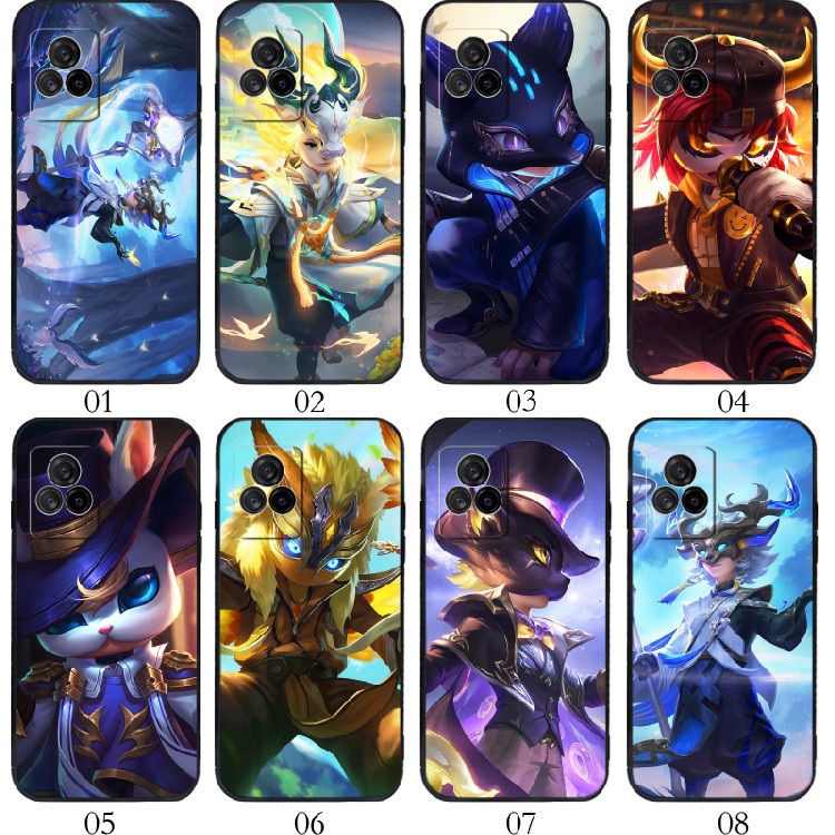 王者荣耀鬼谷子 适用vivo?Y31s/S9/X60/S7/Y52s/iQOO 7/U3/红米 K60E/K50 Pro/K40S/Civi 1S手机壳