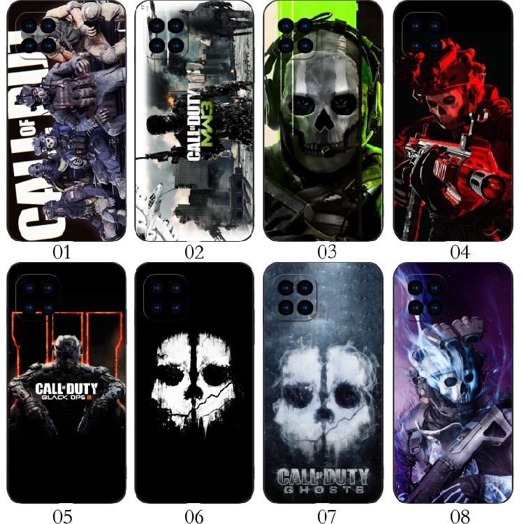 使命召唤 适用 华为 nova8 SE/Pro+/7i/红米Note 13/6/K70/10A/9C/小米11/13/14/青春10/realme Q手机壳
