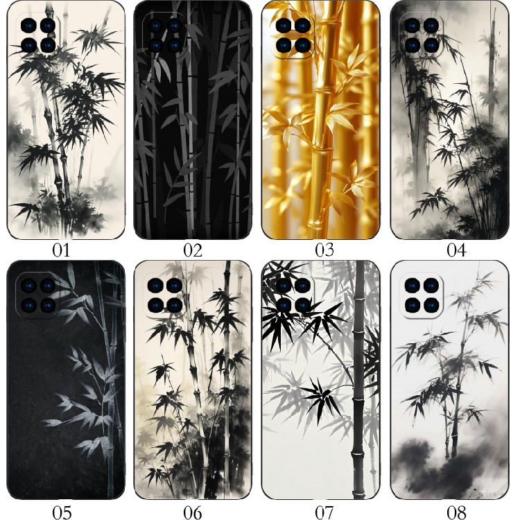 竹子 适用 OPPO A92/A15/Reno4 SE/A53 5G/A72/A35/realme/V13/V3/V11/V11S/Q3/Q3i/iPhone/vivo手机壳