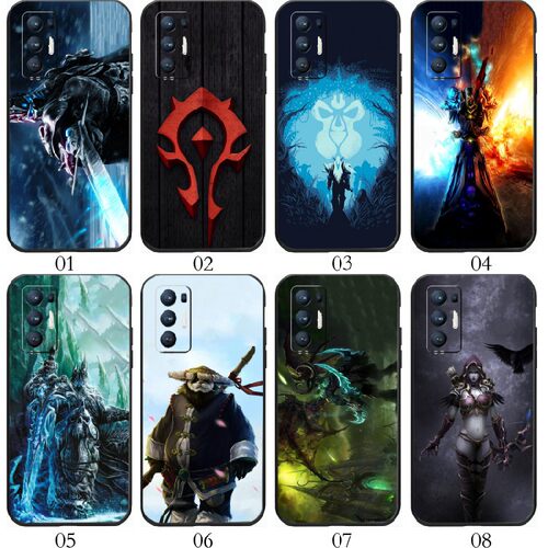 魔兽世界 适用 红米 Note 9 4G/K60/10 pro/K50 至尊/Note 11 SE/realme V5/x7/V15/Q2/Q3/手机壳