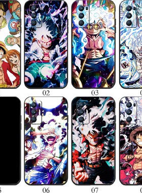 海贼王路飞 适用 iQOO Z6/Neo3/5 SE/Z5/Neo 5S/pro/Z3/Z1/U1/U1x/U3x/Z1x/小米10S/10至尊/realme x7手机壳