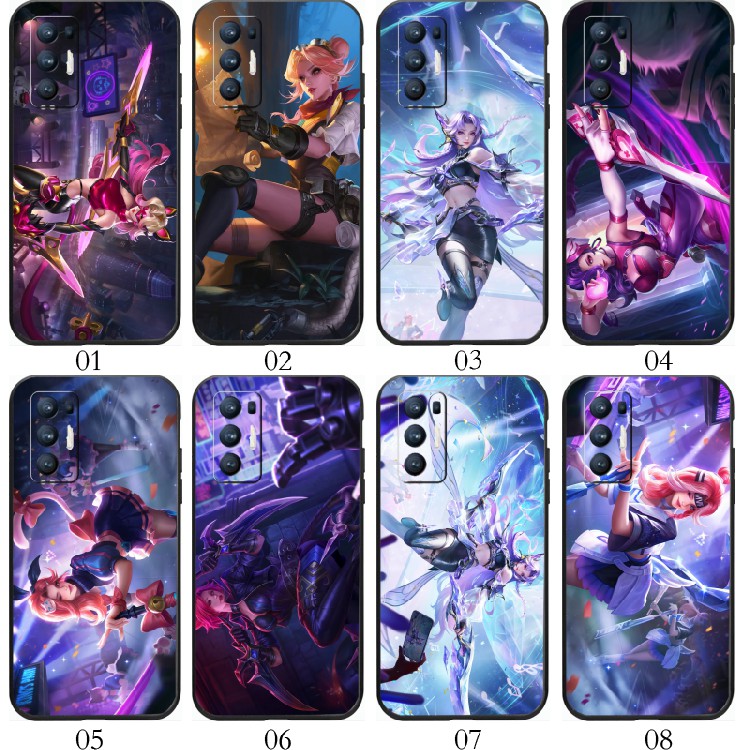 王者荣耀阿轲 适用 VIVO Y50/X70/Y70t/X50 Pro+/Y50t/Y73s/Y70s/Y20/S17/S16/S12/Y30/T1/realme Q3s手机壳