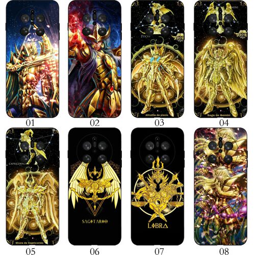 圣斗士星矢黄金魂 适用 iQOO 12 Pro/OPPO Find X9 ultra/A2/Reno Ace2/K13s/A3/A5/A6 GT/vivo S6手机壳