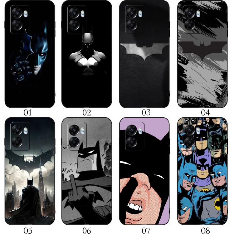 蝙蝠侠标志 适用 红米 Note 13 Pro/11E/12 Turbo/12R/+/K60/realme GT Neo2/GT2/V30/V23/10/Q5/Neo5手机壳