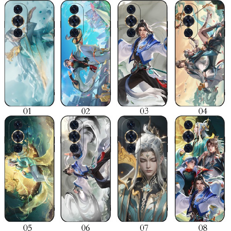 王者荣耀赵怀真 适用 华为 畅享70/P60 Art/11 Ultra/10 Pro/nova 12/荣耀90/80/Reno 10/Y70 Plus/手机壳