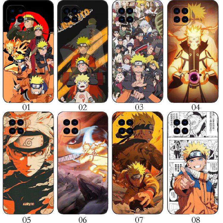 火影忍者鸣人 适用 华为 nova8 SE/Pro+/7i/红米Note 13/6/K70/10A/9C/小米11/13/14/青春10/realme Q手机壳