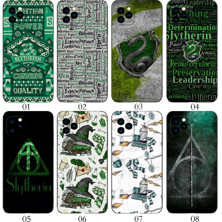 哈利波特斯莱特林 适用iPhone苹果 15/11/13 Pro/12 mini/14 Max/Plus/XS/XR/X/8/7/6/5/红米Note 12/手机壳