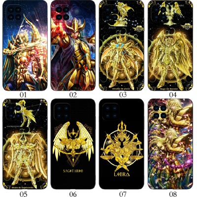 圣斗士星矢黄金魂 适用 华为 nova8 SE/Pro+/7i/红米Note 13/6/K70/10A/9C/小米11/13/14/青春10/real手机壳
