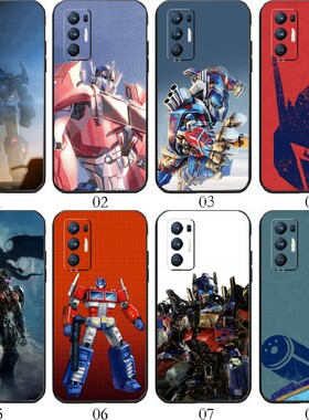 变形金刚卡通 适用 VIVO S16e/Y51s/S7e/Y76s/S10e/Y72/OPPO A33/荣耀畅玩 9A/优畅享50/realme Q3t A手机壳