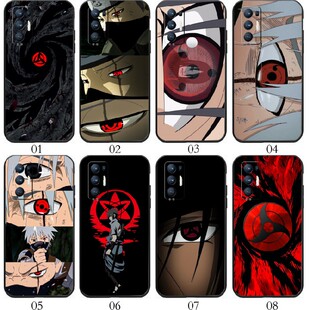 火影写轮眼 适用 realme GT/2T/Neo/闪速版/大师探索版/一加 9/Pro/9R/RT/8T/Ace 2V/魅族18/Neo5 SE手机壳