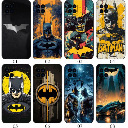 蝙蝠侠标志 适用 OPPO A92/A15/Reno4 SE/A53 5G/A72/A35/realme/V13/V3/V11/V11S/Q3/Q3i/iPhone/viv手机壳
