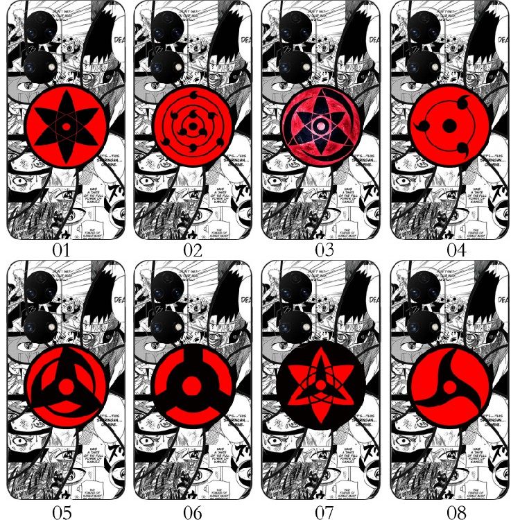 火影写轮眼 适用 红米 Note 11T Pro+/OPPO A1 活力版/一加 Nord N20/iQOO Z7i/12T/一加 Ace 2V手机壳