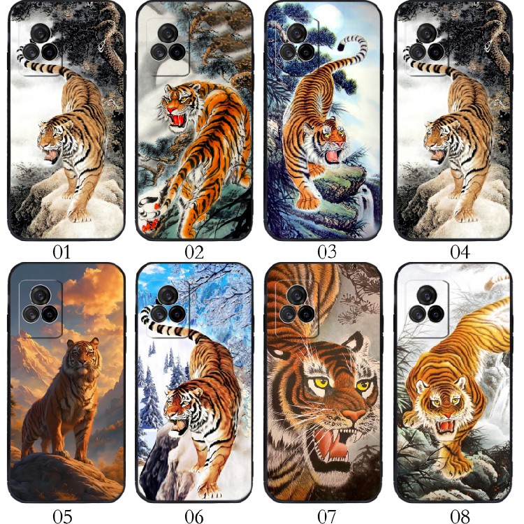 上下山老虎 适用vivo?Y31s/S9/X60/S7/Y52s/iQOO 7/U3/红米 K60E/K50 Pro/K40S/Civi 1S手机壳