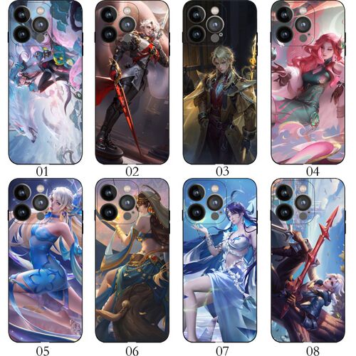王者荣耀亚连海月 适用iPhone 苹果 17e/17/15 Plus/16e/16/14 Pro/13 mini/12/11/XS/X/XR/8/7/6/SE手机壳