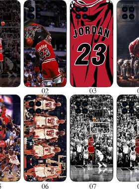 NBA公牛乔丹 适用 OPPO A92/A15/Reno4 SE/A53 5G/A72/A35/realme/V13/V3/V11/V11S/Q3/Q3i/iPhone/vi手机壳