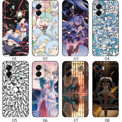 初音未来fu 适用 红米 Note 13 Pro/11E/12 Turbo/12R/+/K60/realme GT Neo2/GT2/V30/V23/10/Q5/Neo5手机壳