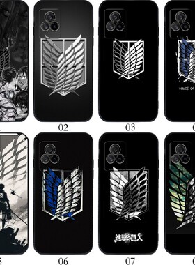巨人Attack on Titan 适用vivo/realme GT Neo3/X60 曲屏版/iQOO U3x/S9e/GT2/一加 Ace/魅族 18X手机壳