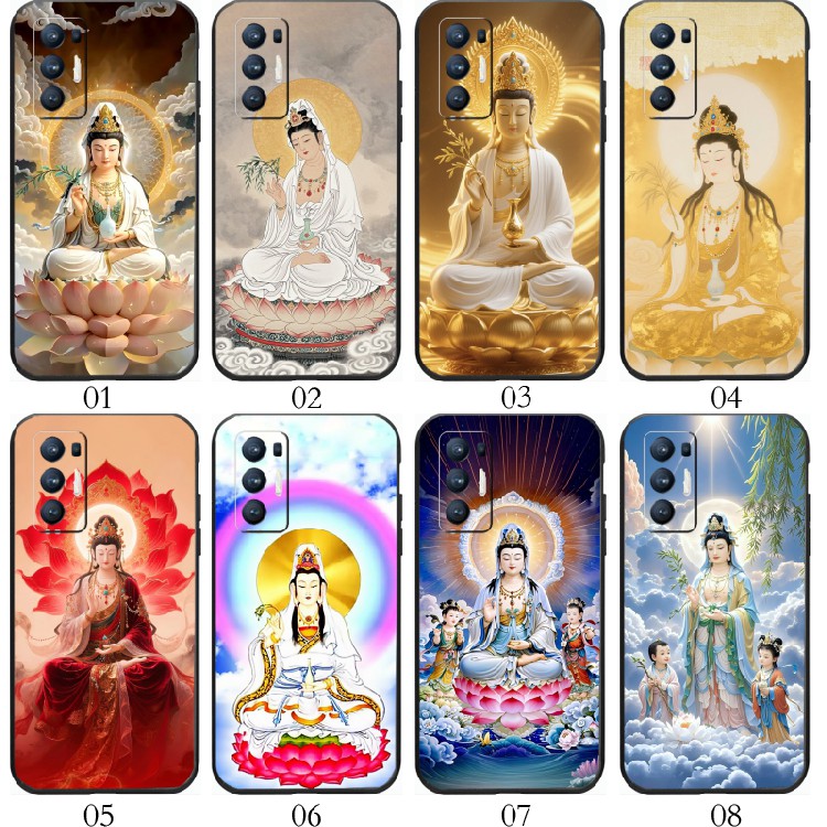 观音菩萨 适用 红米 Note 9 4G/K60/10 pro/K50 至尊/Note 11 SE/realme V5/x7/V15/Q2/Q3/手机壳