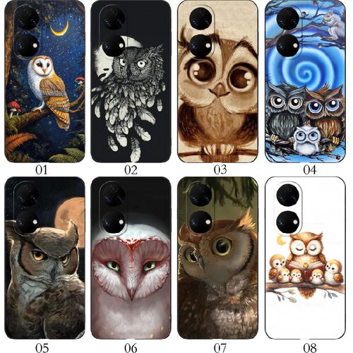 卡通猫头鹰 适用 红米 Note 11T Pro+/OPPO A1 活力版/一加 Nord N20/iQOO Z7i/12T/一加 Ace 2V手机壳