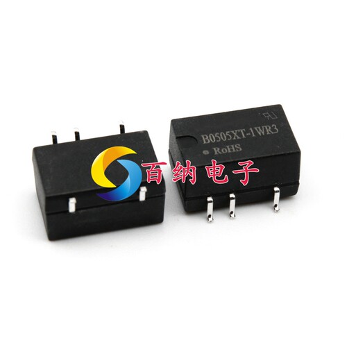 B0505XT-1WR3  隔离电源模块 输入5V转5V 输出1W DC-DC贴片