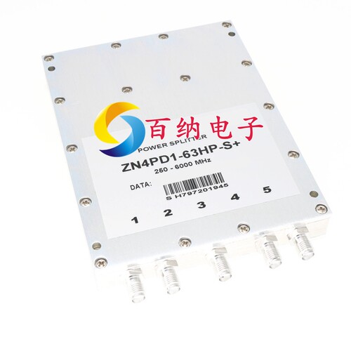 原装正品 ZN4PD1-63HP-S+ Mini-Circuits 一分四功分器/合路器