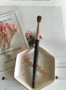 CT家水滴形松鼠毛哦晕染刷鼻影刷面部化妆刷金属杆动物毛眼影刷