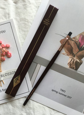 CT家新款平头唇刷口红刷baby同款专业化妆刷长杆新手适用