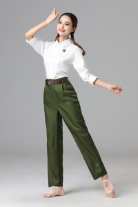 80年代红卫兵军装舞蹈朗诵红歌合唱演出服芳华怀旧知青男女毕业季