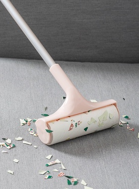 极速Lent remover roller long handle replacement papeXr large