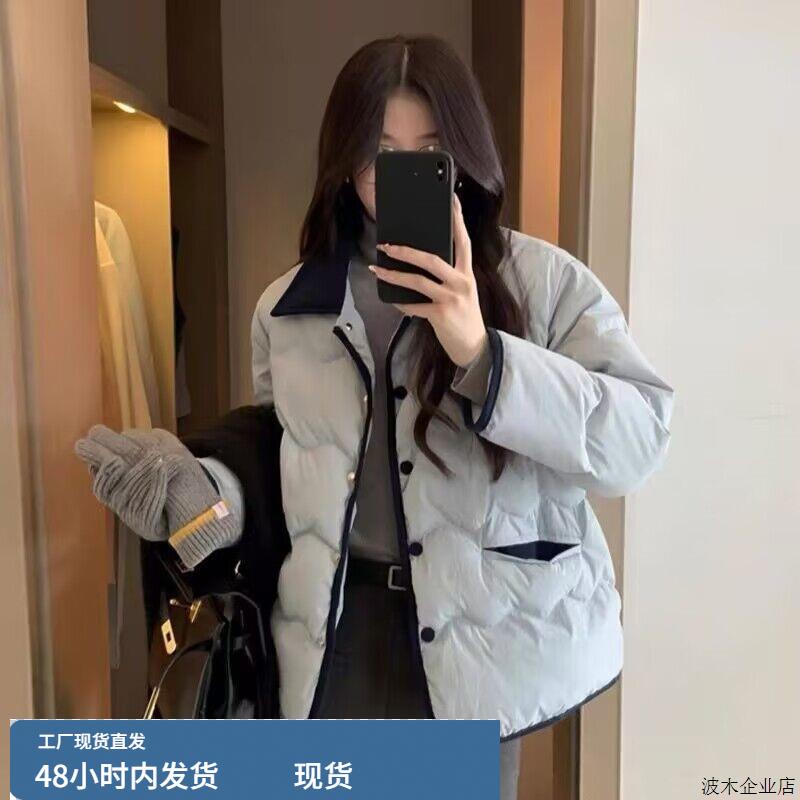 短款棉服女2024年新款冬季棉袄外套加厚初冬休闲高级感超好看冬天