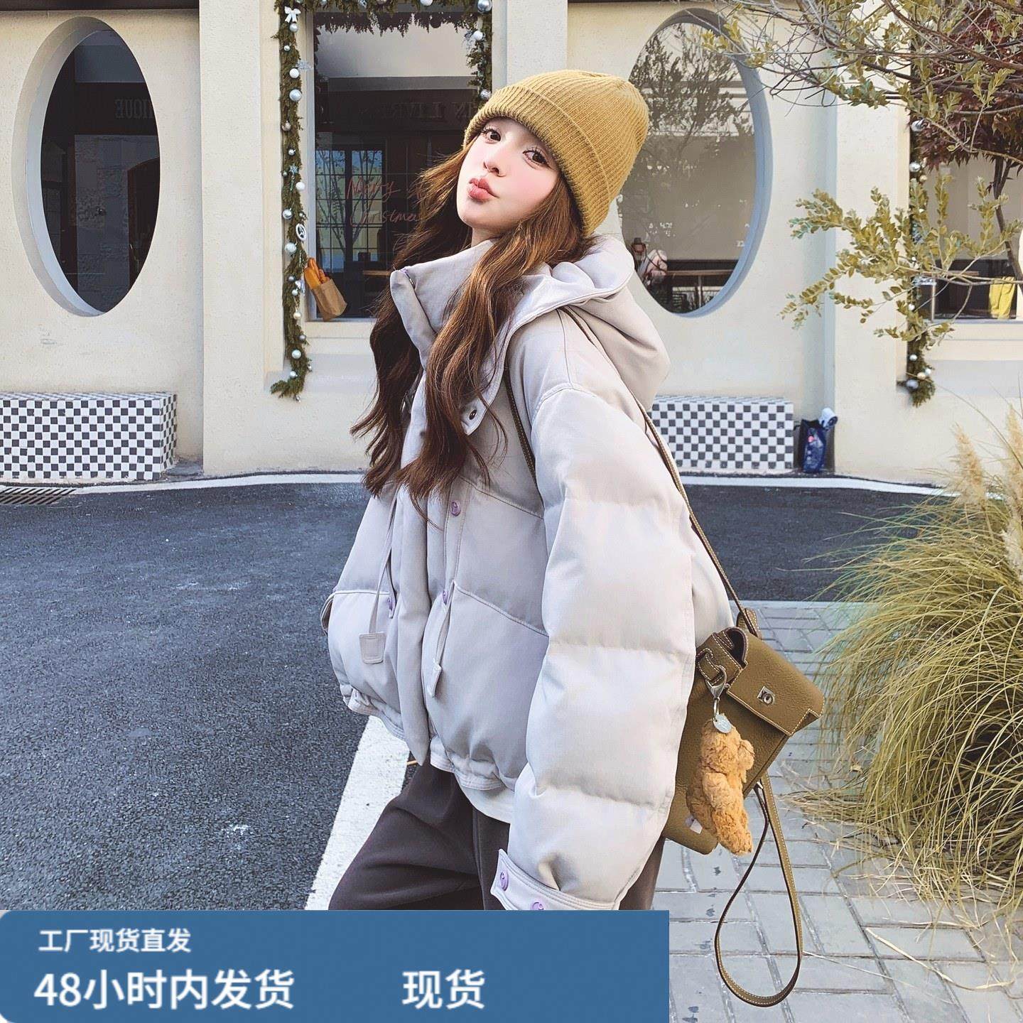 浅紫色超好看韩系设计感羽绒服女2025冬季温柔风连帽90白鸭绒外套,模玩/动漫/周边/娃圈三坑/桌游,Cosplay女装/cos女装,淘宝优惠券,粉丝福利购,淘宝优惠卷