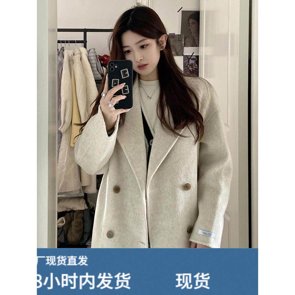 高级感呢子大衣女中长款秋冬季小个子赫本风羽绒内胆加厚毛呢外套,运动/瑜伽/健身/球迷用品,广场舞套装,淘宝优惠券,粉丝福利购,淘宝优惠卷