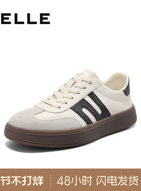百丽板栗德训男士休闲运动阿甘板鞋25秋季新款厚底小白鞋8QF01AM5
