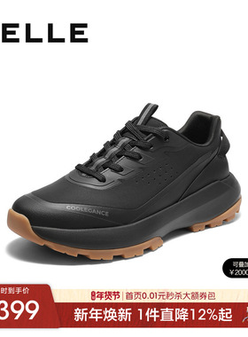 百丽男士厚底增高休闲鞋春秋季新款轻便运动跑步健步鞋子A2041CM5