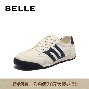 新款 男25秋季 户外慢跑8VF01CM5 休闲运动跑步阿甘德训板鞋 百丽男士