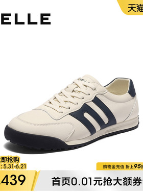 百丽男士休闲运动跑步阿甘德训板鞋子男春季新款户外慢跑8VF01CM5